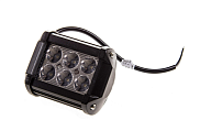 Фара светодиодная Off Road S07201009, 95*80*65мм. 12V/24V 18W 6000К