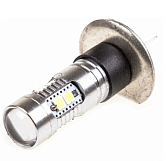 Автолампа диод H1 12-24V 10 SMD, Белая Skyway S08202034 Ближний, дальний, К-Т 2ШТ