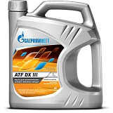 Mасло для АКПП Gazpromneft ATF DX III Standart, 4л