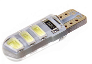Автолампа Skyway S08201075, T10 (W5W) 12V, 6 SMD без цоколя, Белая, 2 шт