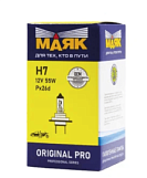 Автолампа Маяк Original Pro Oem 02720 (001031) Н 7 12V, 55W, PX26d