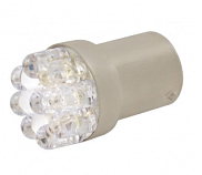 Автолампа диод, Skyway ST18-7LED/SG18 1807 К-Т 2ШТ S08201195, T18 (R10W) 12V