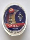 Автомобильная лампа Starlight 33120, Н1 12-55 P14.5s Super White+50% (2шт)