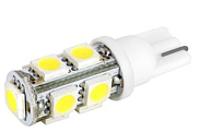 Автолампа Skyway S08201131, T10 (W5W) 12V, 9 SMD, Белая, 2 шт