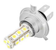 Автолампа Skyway S08201017, H4 12V 18 SMD, Белая, 2 шт, дальний/ближний