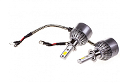 Автолампа-LED (аналог ксенона) H3 (C6) 12/24V 26W 6000K, 4000Lm, 1-контакт, Skyway S08701002