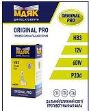 Автолампа Маяк Original Pro Oem 09005 (001036) НB 3 (9005) 12V 60W P20d