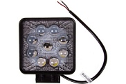 Фара светодиодная Off Road S08401009, 107*107 (126)*45мм квадратная 12V/24V27W6000К