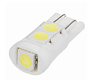Автолампа Skyway S08201122, T10 (W5W) 12V, 5 SMD без цоколя, Белая, 2 шт