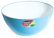 Миска 2л Fresh Line МП702 бело-голубой