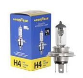 Лампа автомобильная галогенная Goodyear GY014240, Н4 24V 75/70W