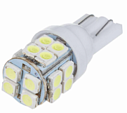 Автолампа Skyway S08201110, T10 (W5W) 12V 20 SMD, Белая